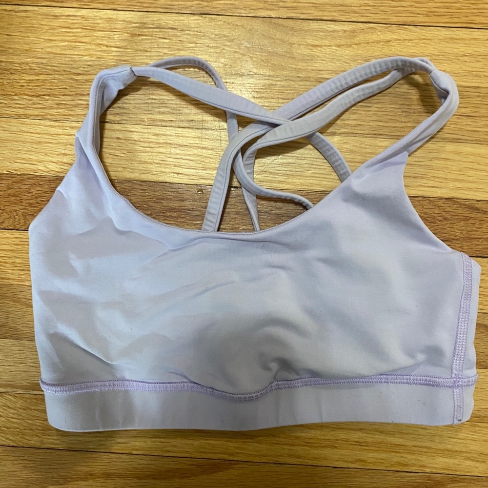 Light Purple Lululemon sports bra